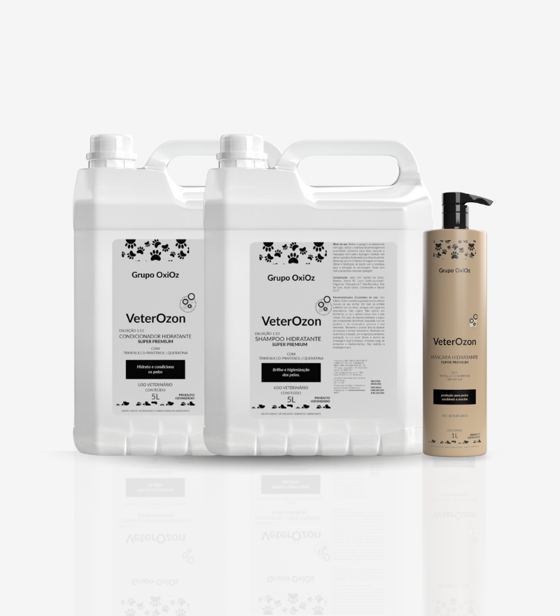 Shampoo, Condicionador e Máscara Super Premium 5L