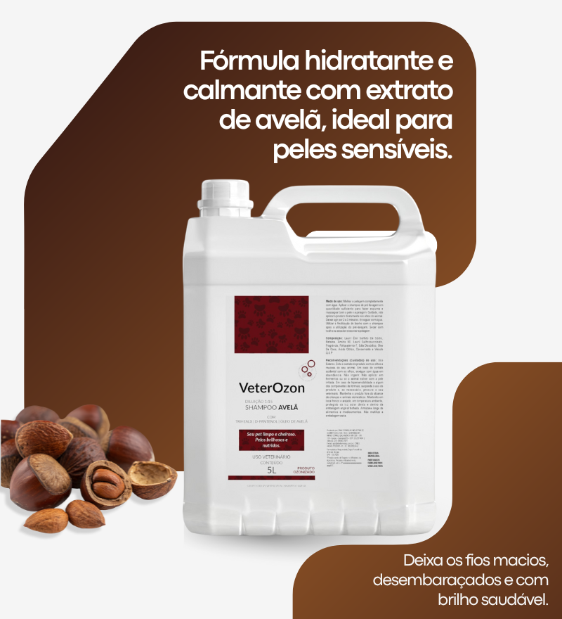 Shampoo + Condicionador Avelã 5L