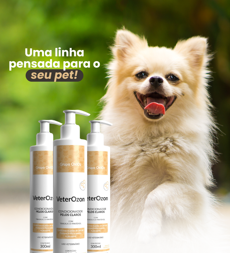 Condicionador Pelos Claros Ozonizado